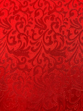 Brocade - 60-inches Wide Matte Majestic Jacquard Bright Red